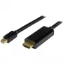StarTech.com 1,8 m Mini DisplayPort auf HDMI Kabel - 4K 30Hz Video - mDP auf HDMI Adapterkabel - Mini DP oder Thunderbolt 1/2 Mac/PC zu HDMI Monitor/Display - mDP auf HDMI Konverterkabel
