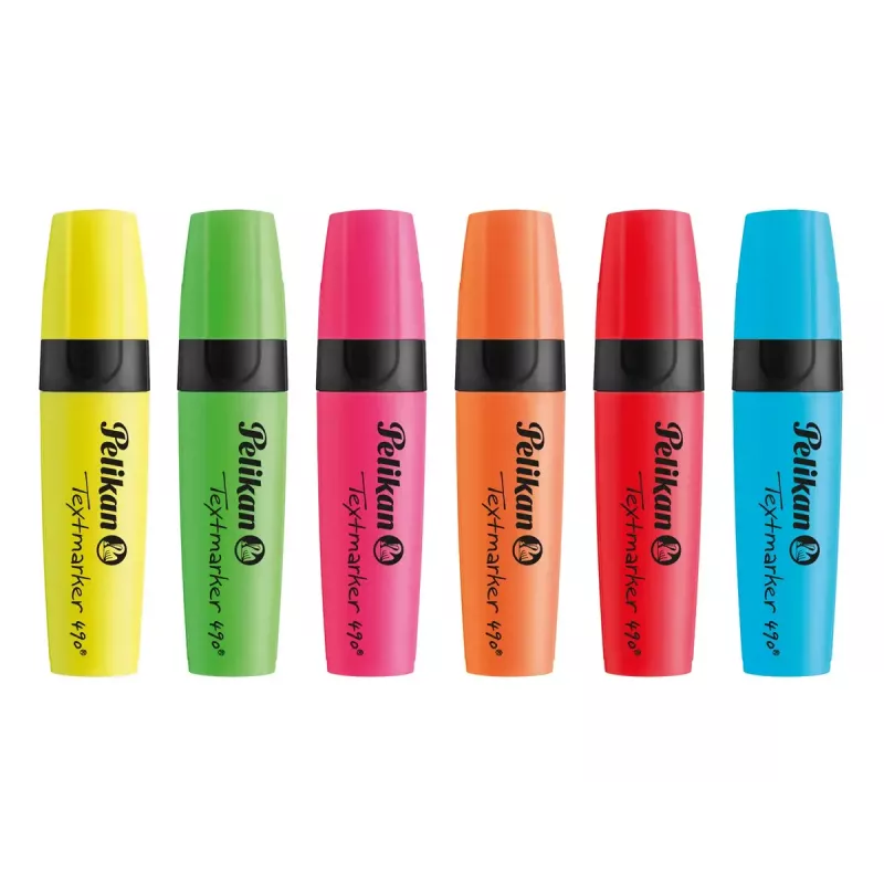 Marker Pelikan Textmarker 490 Multicolour 6 Stk.