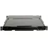 StarTech.com Dual-Rail-Rackmount-KVM-Konsole HD 1080p – Einzelanschluss DVI/VGA KVM mit 17-Zoll-LCD-Monitor für Serverschrank – Voll ausgestattete 1HE-LCD-KVM-Schublade mit Kabeln – USB-Unterstützung – 44230 MTBF