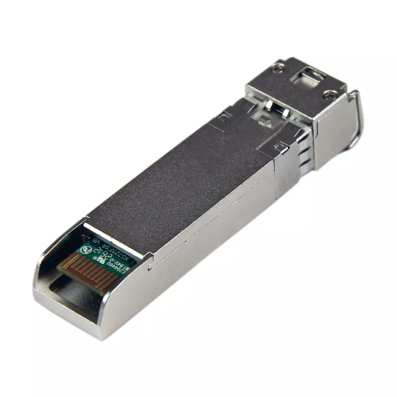 StarTech.com Cisco SFP-10G-SR kompatibles SFP+ Transceiver-Modul – 10GBASE-SR~Cisco SFP-10G-SR kompatibles SFP+ Modul – 10GBASE-SR – 10GbE Multimode-Faser MMF Optischer Transceiver – 10GE Gigabit Ethernet SFP+ – LC 300 m – 850 nm – DDM Cisco Firepower, ASR9000, C9300