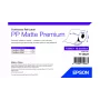 Epson PP Matte Label Premium, Endlosrolle, 76 mm x 29 m, Weiß, Selbstklebendes Druckeretikett, Endlosetikett, Rolle, Tintenstrahl, Acryl