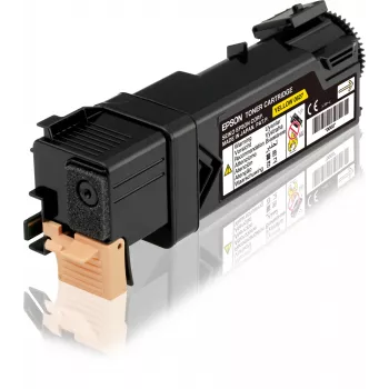 Epson Tonerkartusche Gelb 2,5k, 2500 Seiten, Gelb, 1 Stk.