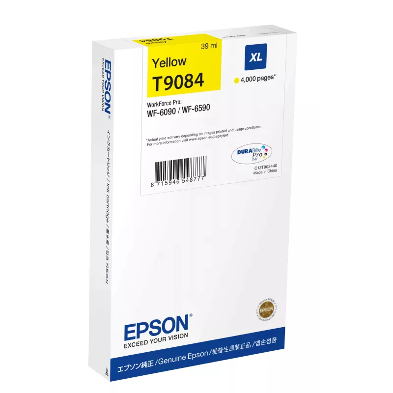 Epson C13T90844N Tintenpatrone 1 Stück Original Hohe (XL) Reichweite Gelb