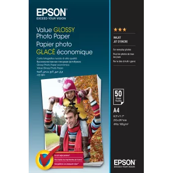 Epson Value Glossy Photo Paper - A4 - 50 Blatt