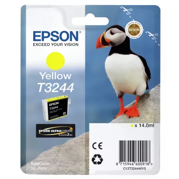 Tintenpatrone Epson T3244 Gelb