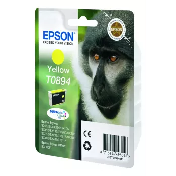 Epson Monkey Singlepack Gelb T0894 DURABrite Ultra Ink