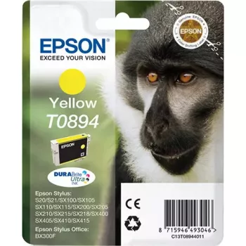 Epson Monkey Singlepack Gelb T0894 DURABrite Ultra Ink