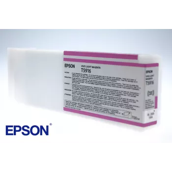 Epson Einzelpackung Vivid Light Magenta T591600, HellMagenta, Pigmenttinte, 700 ml, 1 Stk.