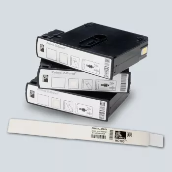 Label Zebra Z-Band Direct Weiß