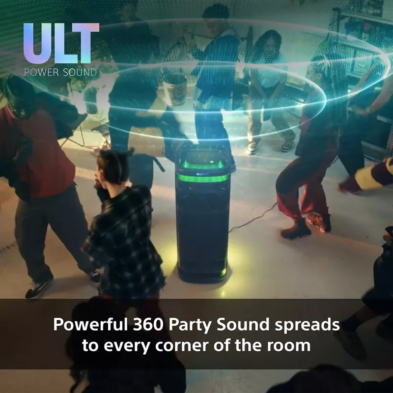 Lautsprecher Sony SRS-ULT1000 ULT TOWER 10 — 139 W, Bluetooth, tragbar, schwarz