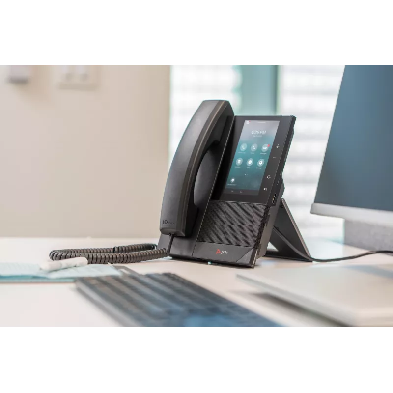 HP Poly CCX 500 Business Media Phone mit Open SIP und PoE-fähig