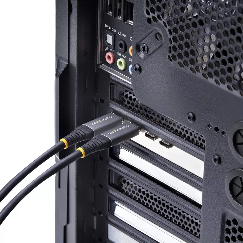 StarTech.com 5-Port USB PCIe-Karte, USB 3.2 10 Gbit/s, PCI Express-Karte mit 4x USB-C-Anschlüssen, 1x interner USB-A-Anschluss, USB PCIe-Controller-Karte, Windows/macOS/Linux