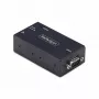 StarTech.com 1-Port Seriell-zu-Ethernet-Adapter, IP-Seriell-Geräteserver für entfernte RS232-Geräte, Wand-/DIN-Schienen-Montage, Metallgehäuse, RJ45-LAN-zu-DB9-Seriell-Konverter