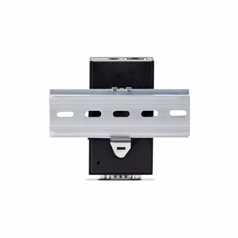 StarTech.com 1-Port Seriell-zu-Ethernet-Adapter, IP-Seriell-Geräteserver für entfernte RS232-Geräte, Wand-/DIN-Schienen-Montage, Metallgehäuse, RJ45-LAN-zu-DB9-Seriell-Konverter