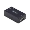 StarTech.com 1-Port Serial zu Ethernet Adapter, 802.3af PoE IP Serieller Geräteserver für entfernte RS232 Geräte, Wand-/DIN-Schienen-montierbar, RJ45 LAN zu DB9 Serieller Konverter, TAA