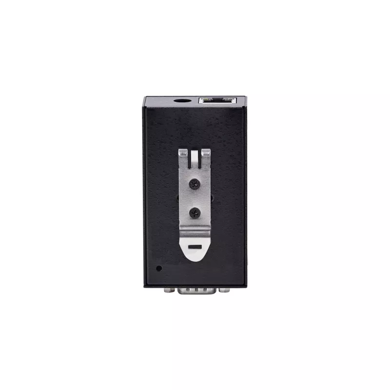 StarTech.com 1-Port Serial zu Ethernet Adapter, 802.3af PoE IP Serieller Geräteserver für entfernte RS232 Geräte, Wand-/DIN-Schienen-montierbar, RJ45 LAN zu DB9 Serieller Konverter, TAA