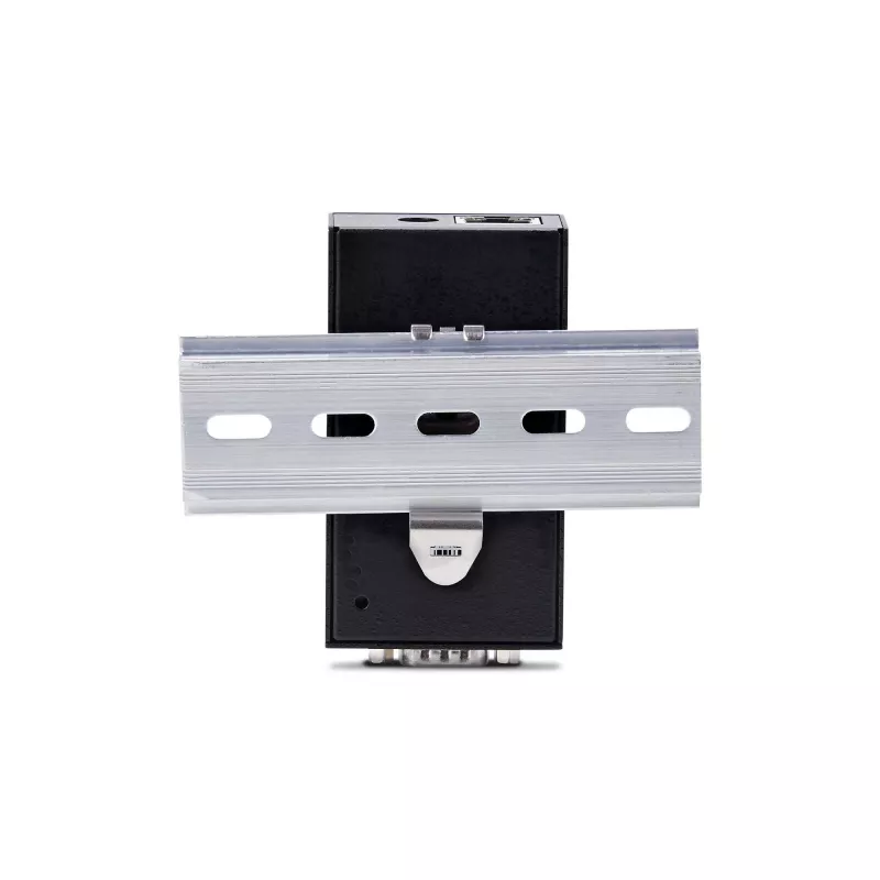 StarTech.com 1-Port Serial zu Ethernet Adapter, 802.3af PoE IP Serieller Geräteserver für entfernte RS232 Geräte, Wand-/DIN-Schienen-montierbar, RJ45 LAN zu DB9 Serieller Konverter, TAA
