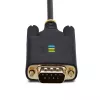StarTech.com 2m USB-zu-Seriell-Adapterkabel, COM-Erhalt, austauschbare Schrauben/Muttern, USB-A auf DB9 RS232, FTDI IC, ESD-Schutz, Windows/macOS/Linux