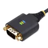 StarTech.com 2m USB-zu-Seriell-Adapterkabel, COM-Erhalt, austauschbare Schrauben/Muttern, USB-A auf DB9 RS232, FTDI IC, ESD-Schutz, Windows/macOS/Linux