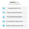 StarTech.com 2m USB-zu-Seriell-Adapterkabel, COM-Erhalt, austauschbare Schrauben/Muttern, USB-A auf DB9 RS232, FTDI IC, ESD-Schutz, Windows/macOS/Linux