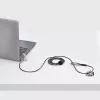 StarTech.com Universelles Laptop-Kabelschloss 2 m, serialisiertes Sicherheitskabel für Notebooks, kompatibel mit Noble Wedge®/Nano/K-Slot; schlüsselloses Kombinationskabel, TAA