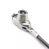 StarTech.com schlank Lock Noble Wedge® Slot kompatibel, 1,5 m Sicherheitskabel, Tisch-Diebstahlschutz für Laptop/Notebook, schnittfestes Stahlkabel, Schlüsselschloss
