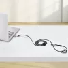 StarTech.com schlank Lock Noble Wedge® Slot kompatibel, 1,5 m Sicherheitskabel, Tisch-Diebstahlschutz für Laptop/Notebook, schnittfestes Stahlkabel, Schlüsselschloss