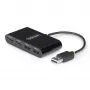 StarTech.com ST4200MINI2-USB-HUB Schnittstellen-Hub USB 2.0 480 Mbit/s Schwarz
