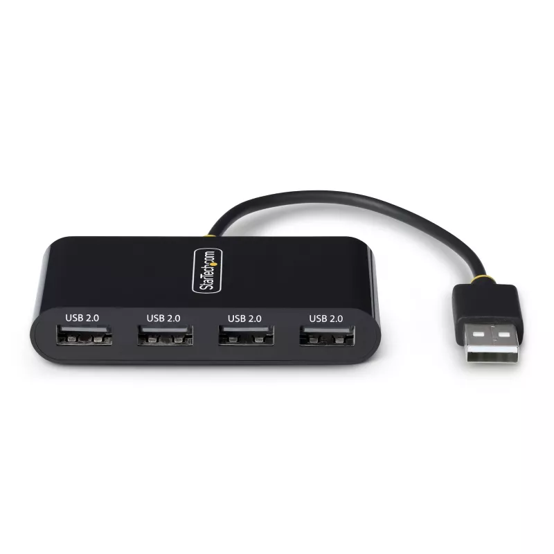 StarTech.com ST4200MINI2-USB-HUB Schnittstellen-Hub USB 2.0 480 Mbit/s Schwarz