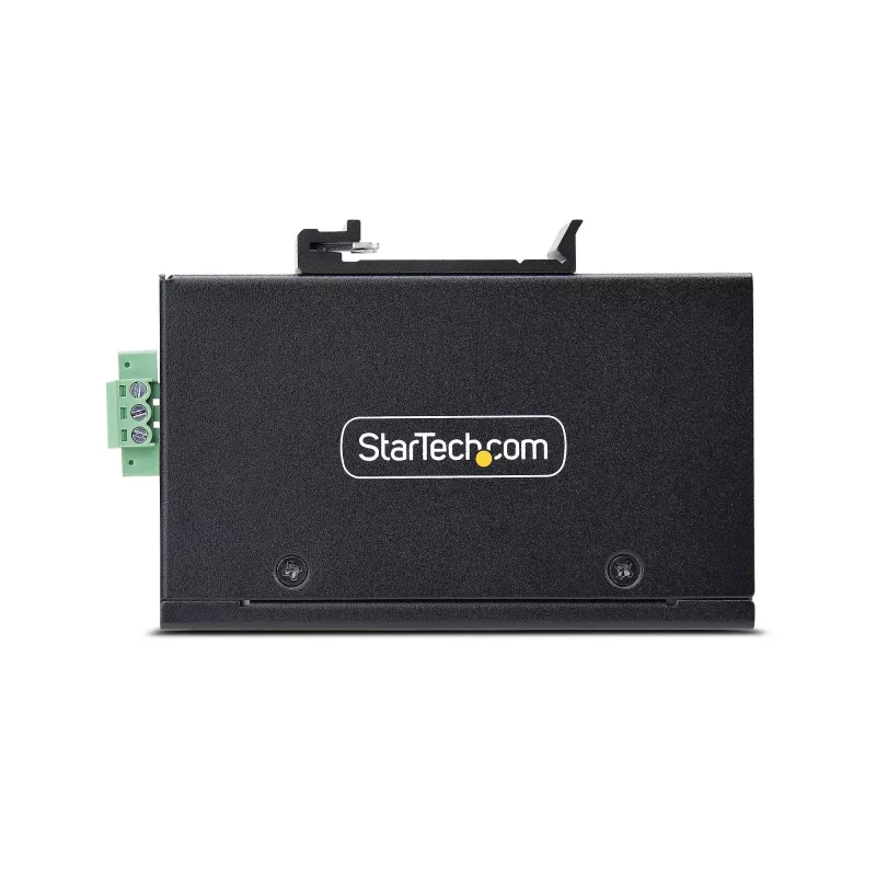 StarTech.com 5-Port Unmanaged Industrial Network Switch, 100/1000 Ethernet, DIN-Schienen-/Wandmontage, Robustes IP30 Gigabit Switch, -40 °F bis 167 °F, 9–60 V DC, TAA-konform