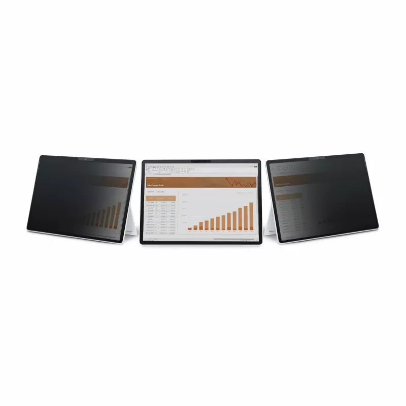 StarTech.com 4-Wege 12,3 Zoll Surface Pro 4/5/6/7/7+ Blickschutzfilter, Hoch-/Querformat, Touch-fähig, +/- 30° Betrachtungswinkel, Blaulichtreduzierung, matte Oberfläche