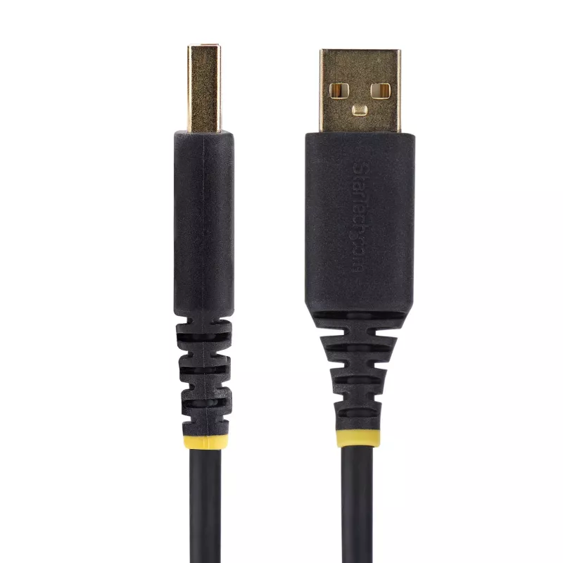 StarTech.com 1ft (30cm) USB-auf-Seriell-Adapterkabel, COM-Retention, austauschbare Muttern/Schrauben, USB-A auf DB9 RS232, FTDI IC, ESD-Schutz, Windows/macOS/Linux