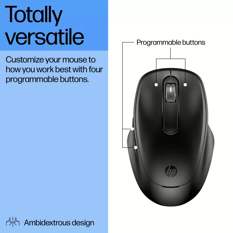 HP 515 Ultra-Schnell aufladbare wiederaufladbare kabellose Maus