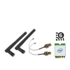 Shuttle WLN-M3 - WLAN-Kit für Edge PC Serie SPCEL, Intel WLAN M.2-Karte (ax)/Bluetooth, inkl. Kabeln und externen Antennen