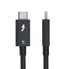 StarTech.com 1,5ft (50cm) Thunderbolt 5 Kabel, 80Gbit/s/Bis zu 120Gbit/s, 240W PD, 8K 60Hz, Zertifiziertes Thunderbolt Kabel - Kompatibel mit Thunderbolt 4/USB4/USB-C