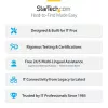 StarTech.com 1,5ft (50cm) Thunderbolt 5 Kabel, 80Gbit/s/Bis zu 120Gbit/s, 240W PD, 8K 60Hz, Zertifiziertes Thunderbolt Kabel - Kompatibel mit Thunderbolt 4/USB4/USB-C