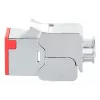 Netzwerkkabel Intellinet 791311 Keystone-Modul flach rot RJ-45