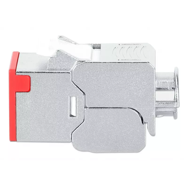 Netzwerkkabel Intellinet 791311 Keystone-Modul flach rot RJ-45