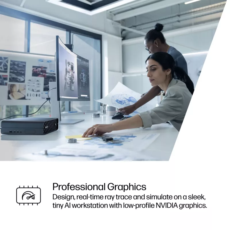 HP Z2 G1i Intel Core Ultra 9 285K 64 GB DDR5-SDRAM NVIDIA RTX 2000 Ada Windows 11 Pro Mini PC Workstation KI-Workstation, KI-PC