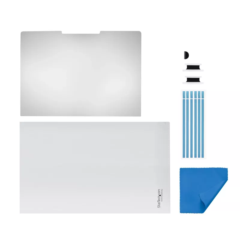 StarTech.com 13,5-Zoll 3:2 Flip-Over Sichtschutzfolie mit Touch, blendfreier Sichtschutzfilter, Laptop-Bildschirmschutzfolie mit 51 % Blaulichtreduzierung