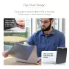 StarTech.com 13,5-Zoll 3:2 Flip-Over Sichtschutzfolie mit Touch, blendfreier Sichtschutzfilter, Laptop-Bildschirmschutzfolie mit 51 % Blaulichtreduzierung