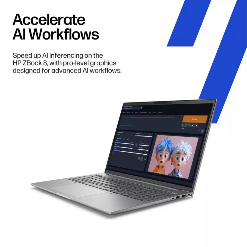 Mobile Workstation HP ZBook 8 G1i 16 Zoll Intel Core i7 16GB 512GB NVIDIA Windows 11 Pro