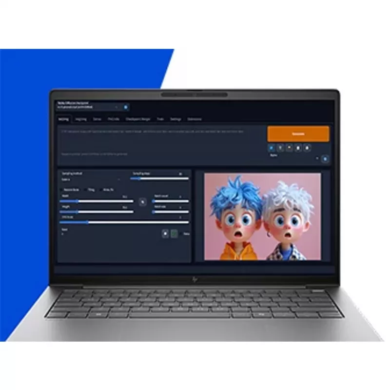 HP ZBook 8 G1i Intel Core Ultra 7 255H 35,6 cm (14 Zoll) 2,5K 32 GB DDR5-SDRAM Wi-Fi 7 (802.11be) Windows 11 Pro AI PC