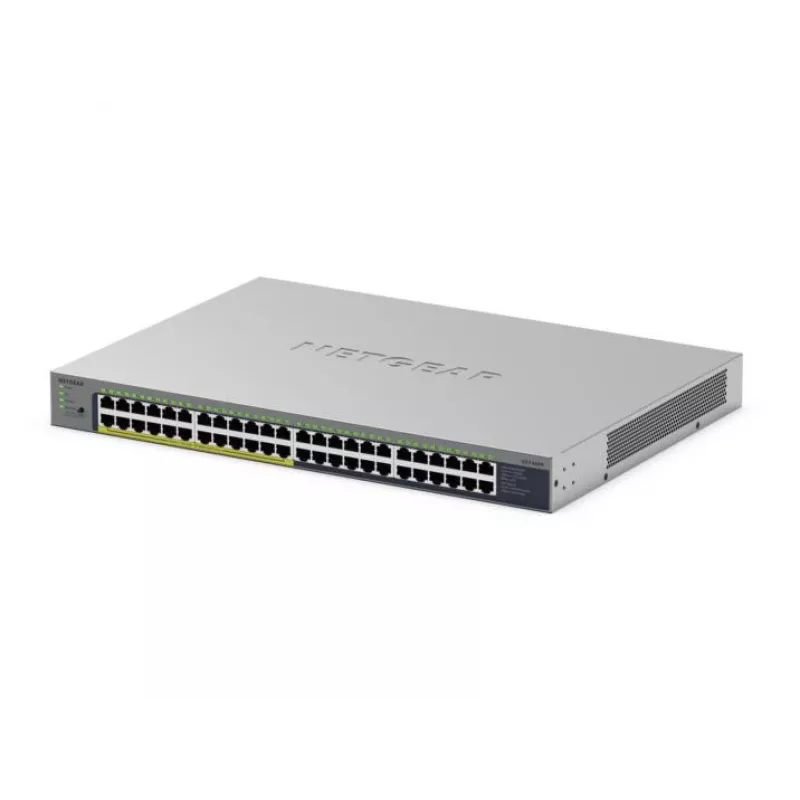 NETGEAR GS748PP Unmanaged Gigabit Ethernet (10/100/1000) Power over Ethernet (PoE) Grau