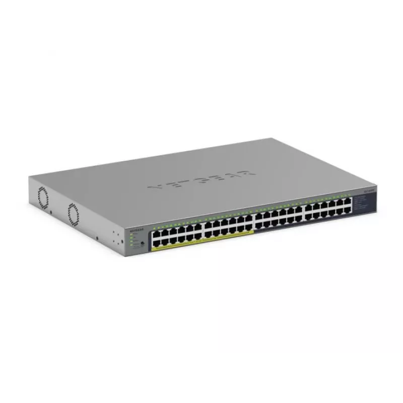 NETGEAR GS748PP Unmanaged Gigabit Ethernet (10/100/1000) Power over Ethernet (PoE) Grau