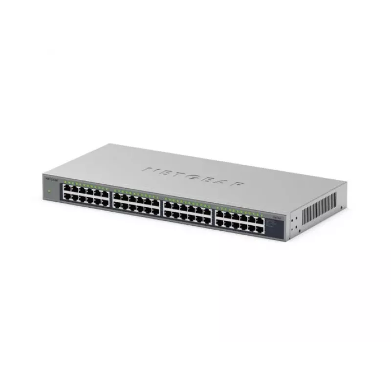 NETGEAR GS748 Unmanaged Gigabit Ethernet (10/100/1000) Grau