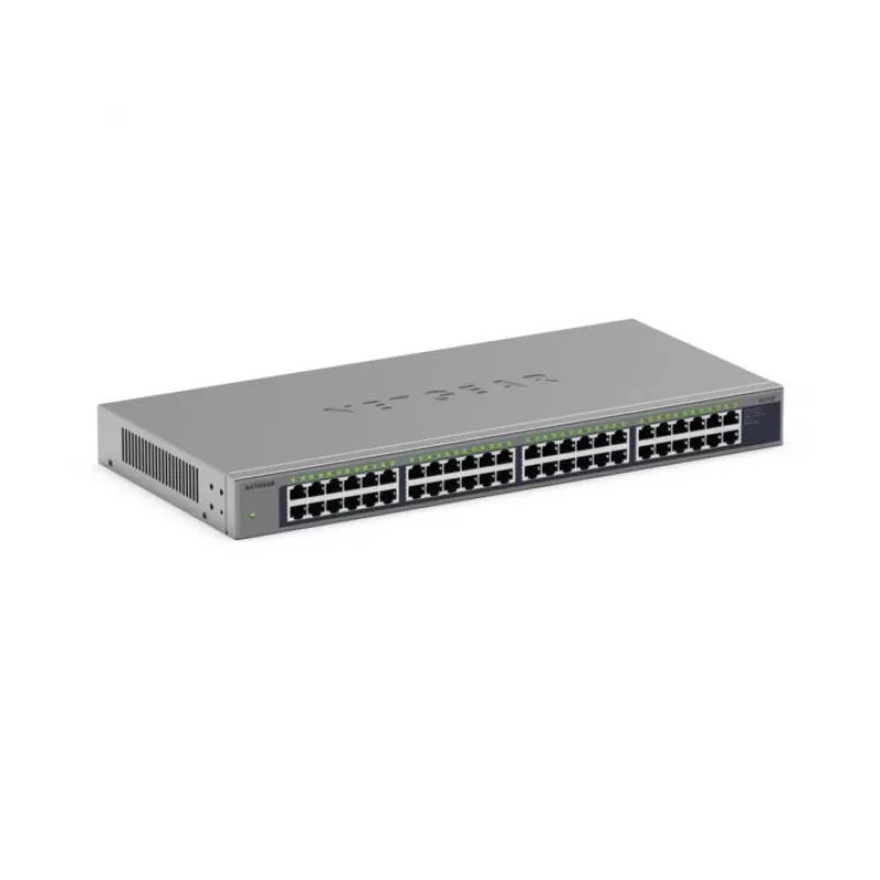 NETGEAR GS748 Unmanaged Gigabit Ethernet (10/100/1000) Grau