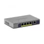 NETGEAR GS105PP Unmanaged Gigabit Ethernet (10/100/1000) Power over Ethernet (PoE) Desktop/Wandmontage Grau
