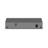NETGEAR GS105PP Unmanaged Gigabit Ethernet (10/100/1000) Power over Ethernet (PoE) Desktop/Wandmontage Grau