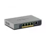 NETGEAR GS105EP Unmanaged Gigabit Ethernet (10/100/1000) Power over Ethernet (PoE) Grau